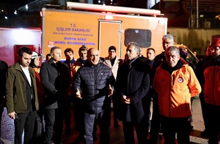 Gemlik'te Afet Tatbikatı